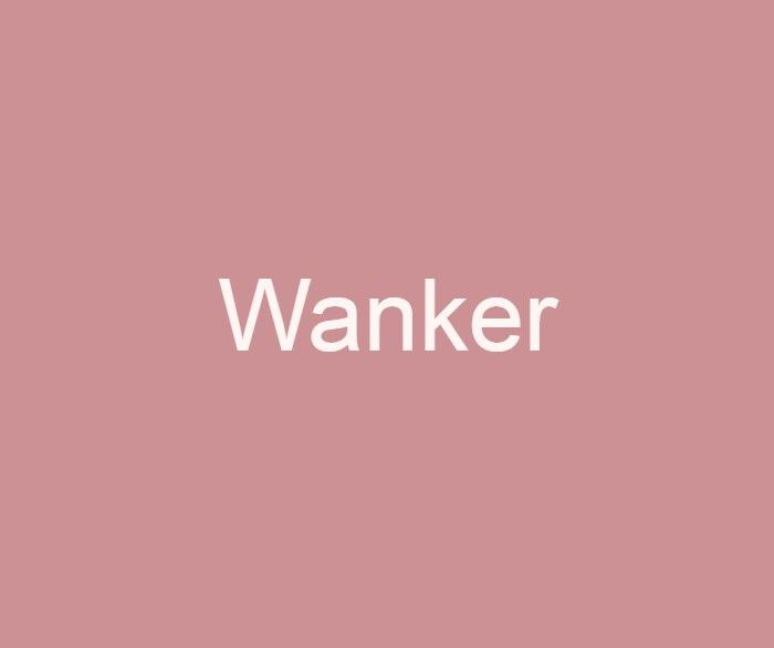 wanker 